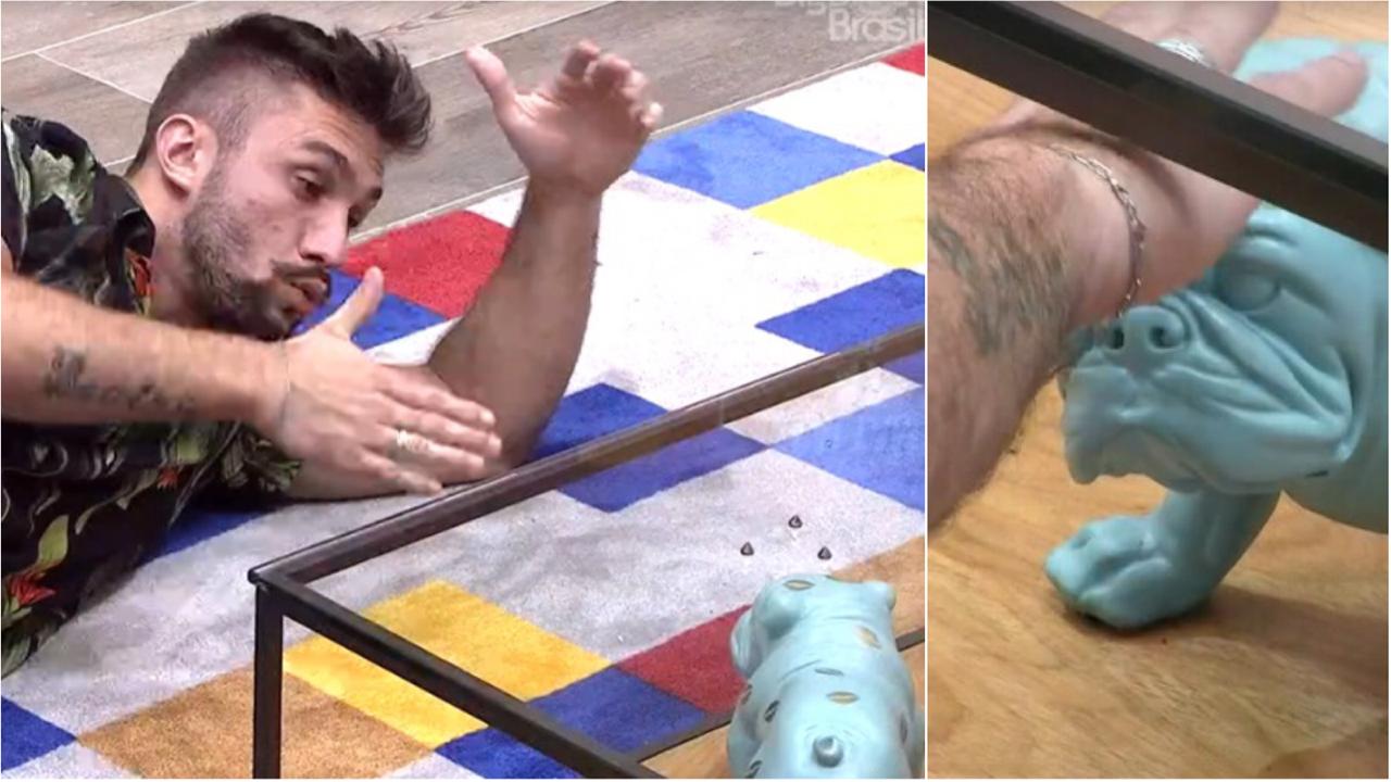 Bbb Arthur Conversa Cachorro De Cer Mica E O Chama De Projota