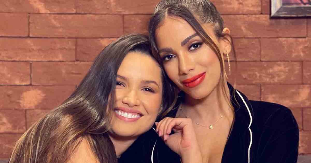 Juliette se derrete por Anitta É força doçura e sorriso