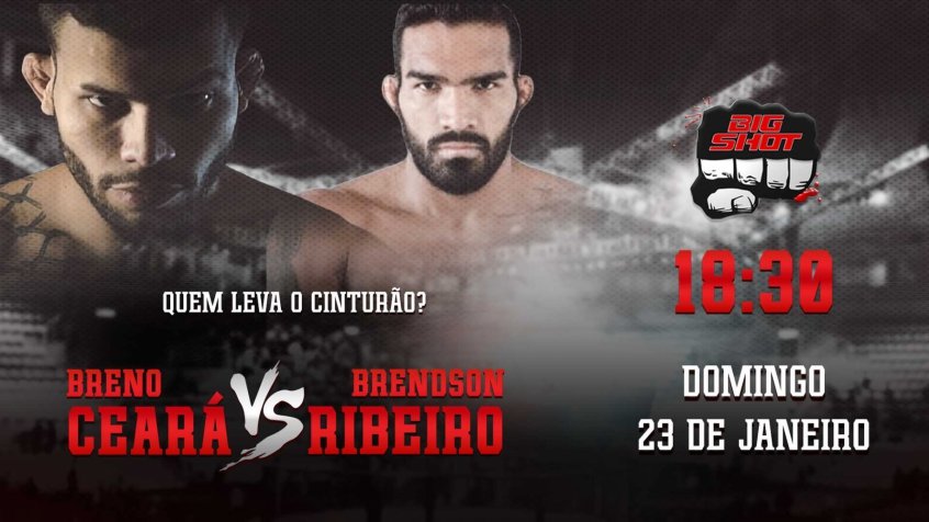 Novo evento de MMA do calendário brasileiro Big Shot estreia no dia 23