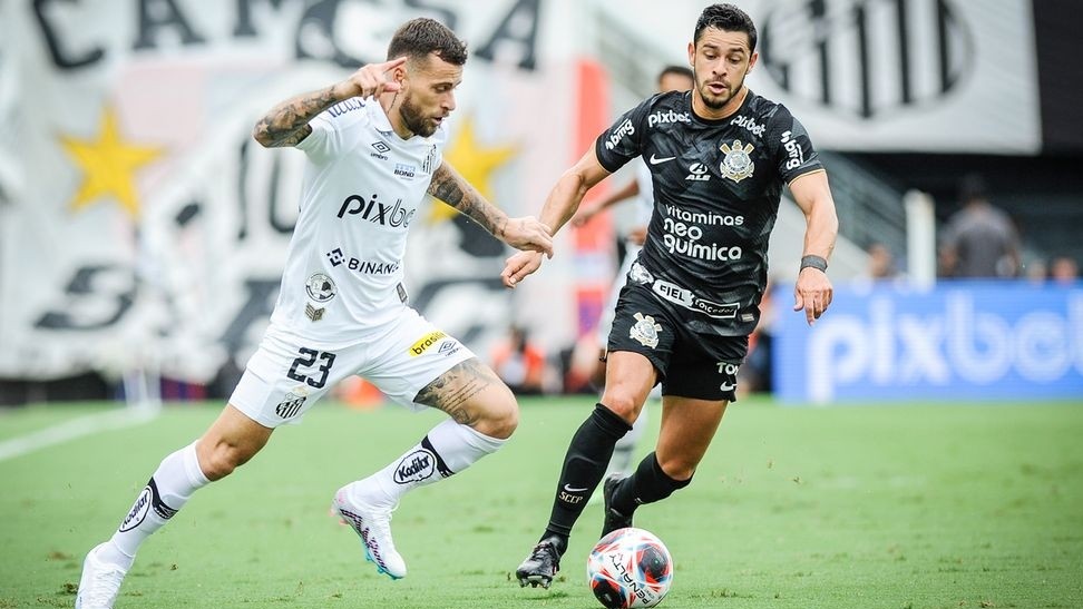 Santos busca a igualdade por duas vezes contra o Corinthians e clássico