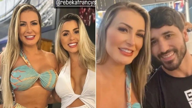 Solteira Andressa Urach Cai Na Folia Como Nunca Curti Antes Isto