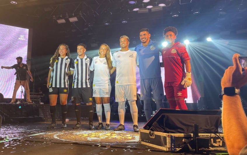 Santos Apresenta Novos Uniformes Para A Temporada Confira Isto