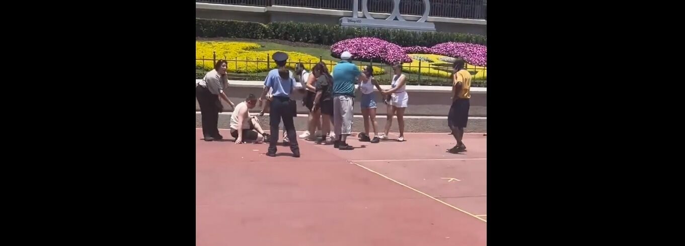 Fam Lias Trocam Socos Por Cen Rio De Fotos Na Disney Veja Imagens