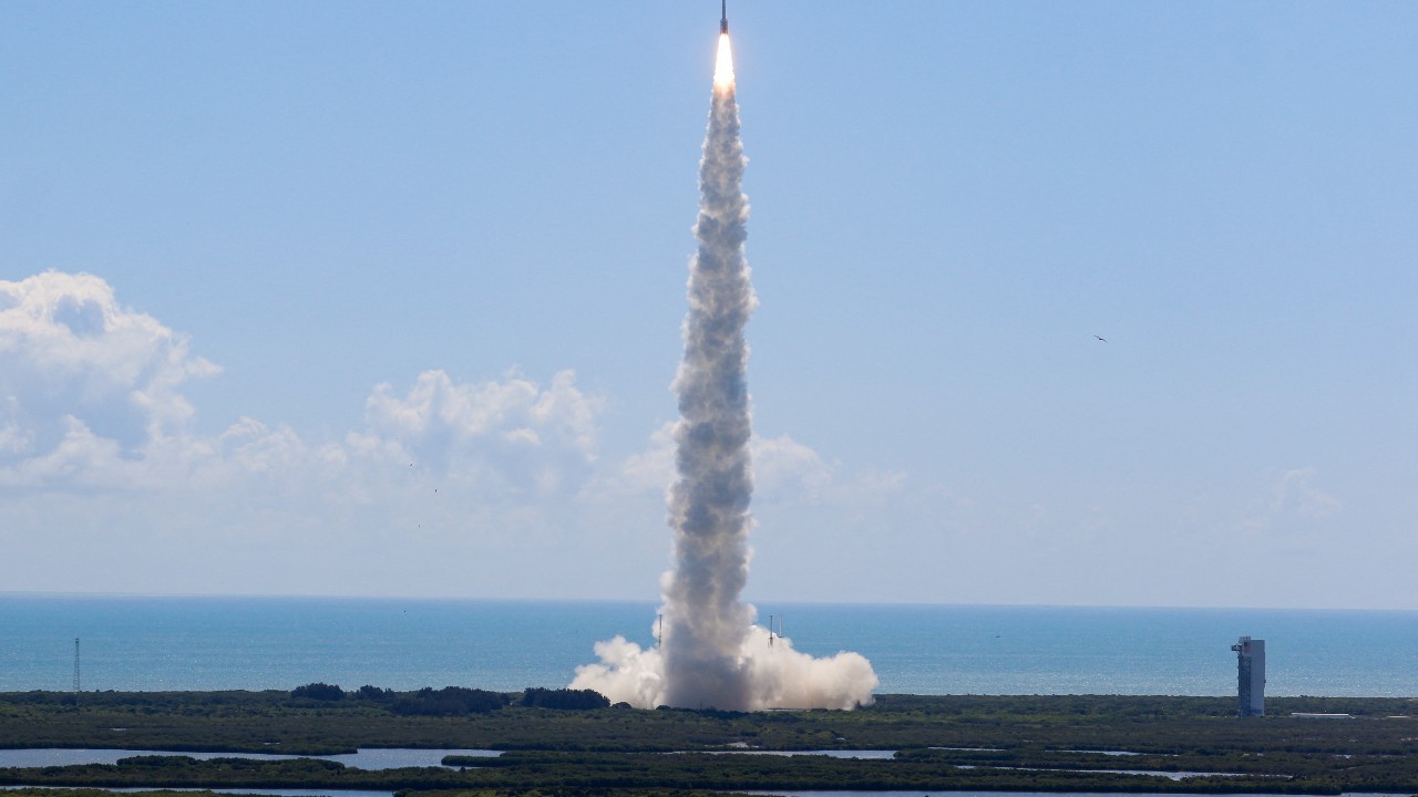 C Psula Starliner Da Boeing Lan Ada Da Fl Rida Em Voo Espacial