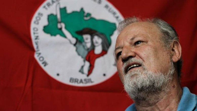 O economista e fundador do Movimento Sem Terra (MST), João Pedro Stedile