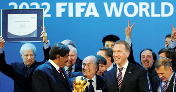 Só deu azarões: Rússia e Catar serão sede das Copas de 2018 e 2022
