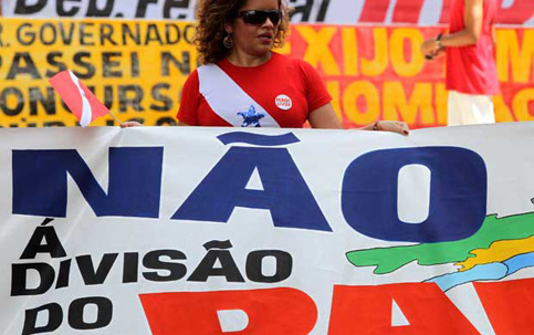Campanha de divisão do Pará vira "ringue"