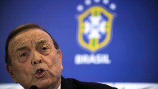 Jose Maria Marin, em coletiva no Rio de Janeiro, em abril de 2012