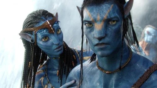 Cena de Avatar, filme de James Cameron