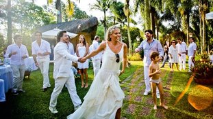 O casamento de Adriane Galisteu