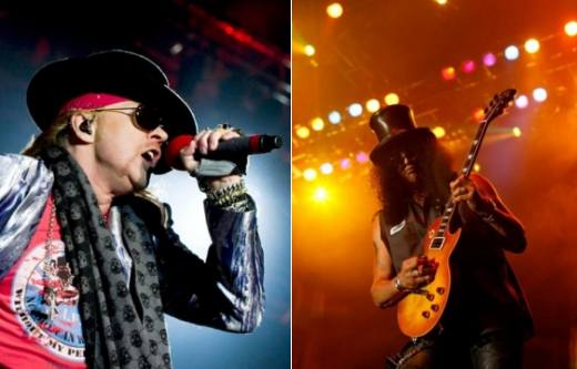 Guns N' Roses confirma retorno com Axl, Slash e Duff