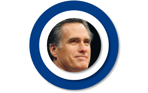 Romney vira alvo