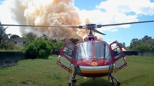 Foto: Arcanjo/Corpo de Bombeiros de SC / Divulgação
