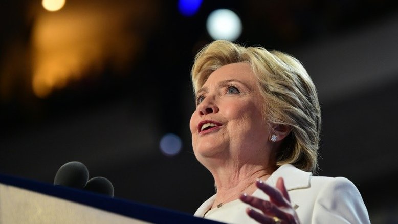 Reações no Twitter ao discurso de Hillary