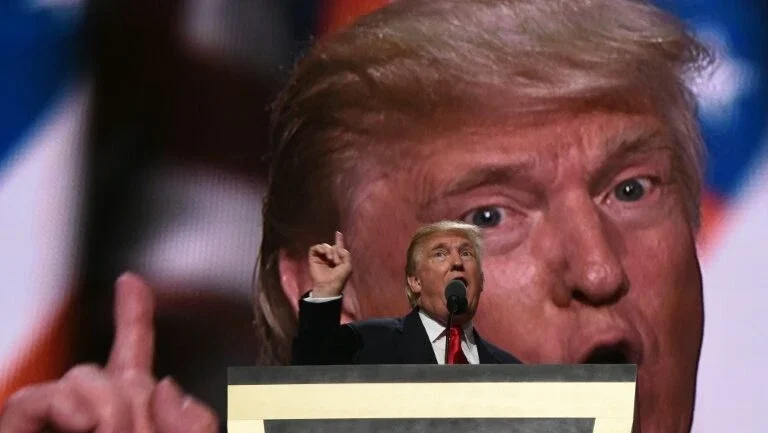Trump aceita indicação republicana como candidato à presidência dos EUA