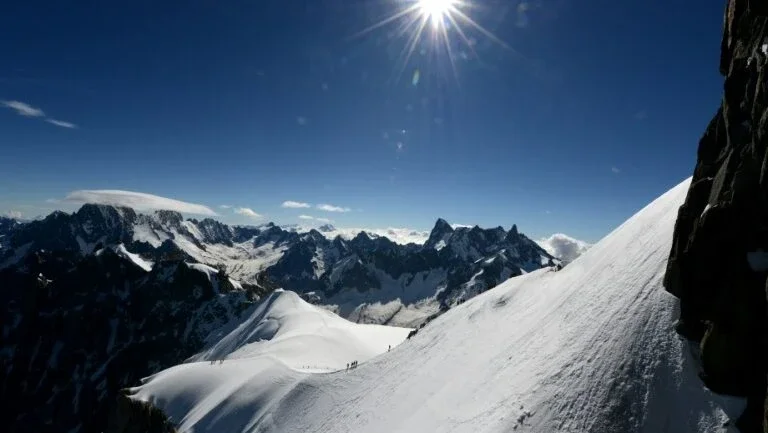 Gelo do Mont Blanc: uma mina de informações sobre o clima