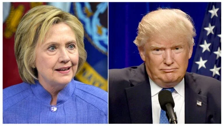 Hillary e Trump aparecem empatados em nova pesquisa