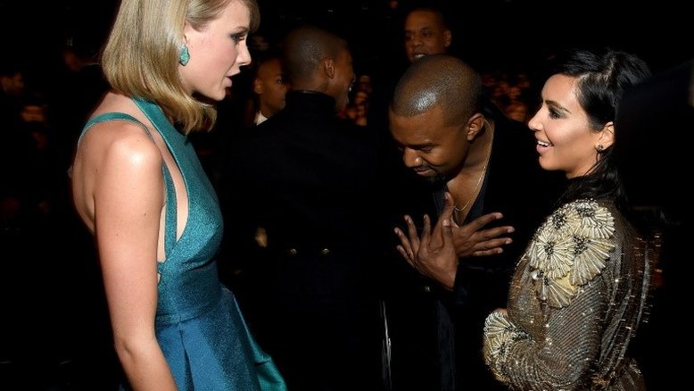 Taylor Swift, Kanye West e Kim Kardashian se envolvem em nova polêmica