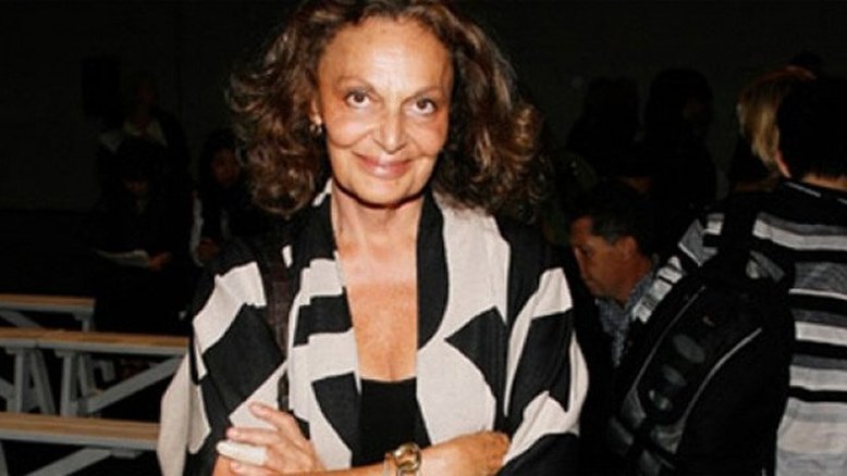 Diane von Furstenberg no Brasil