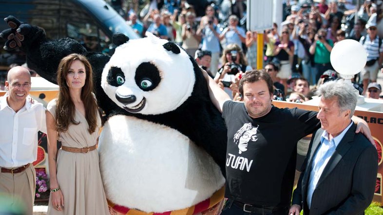 Elenco de "Kung-Fu Panda" em Cannes