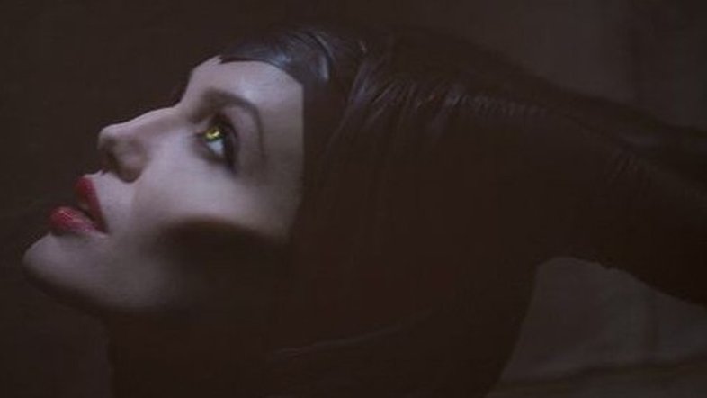 A Malévola Angelina Jolie