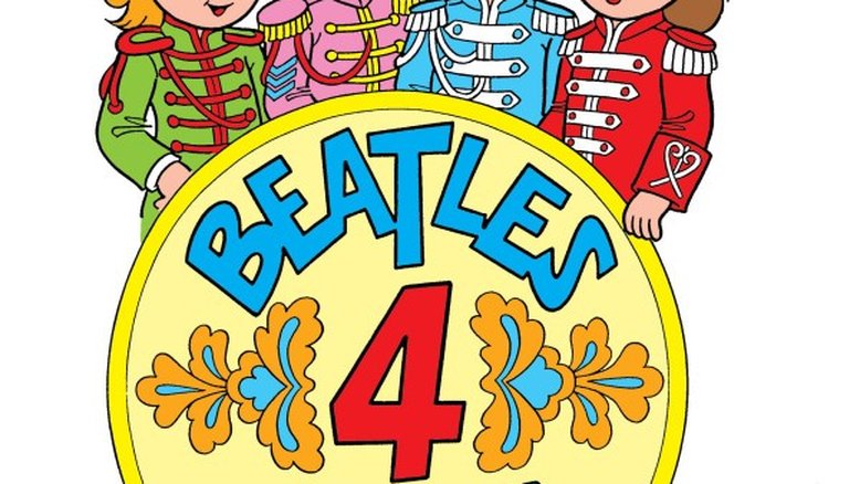 Os Beatles de Mauricio de Sousa