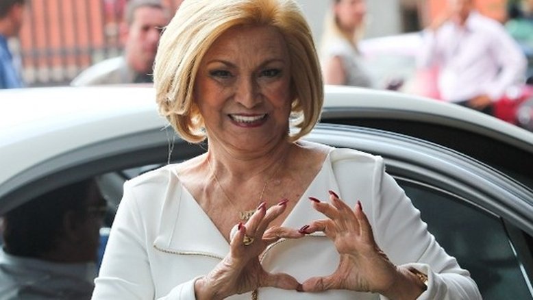 Hebe já está em casa