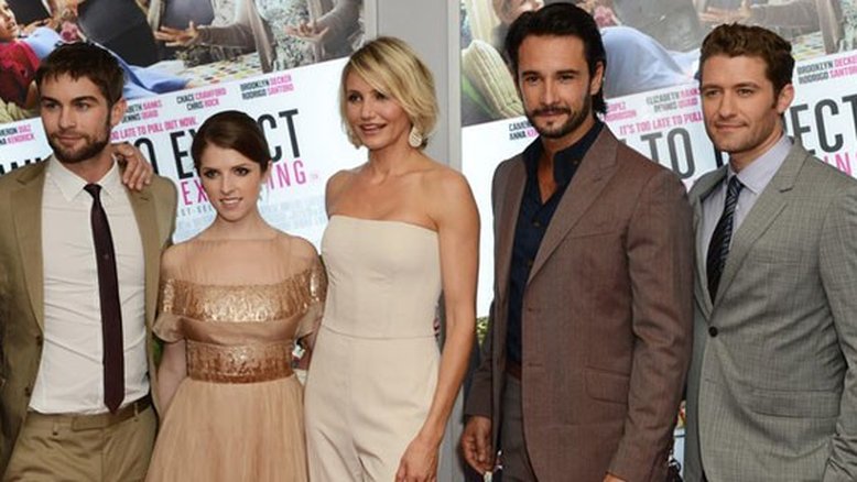 Cameron Diaz e Rodrigo Santoro no tapete vermelho