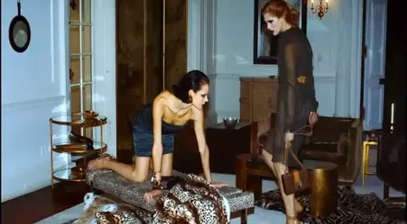 Lanvin: mulheres no gel