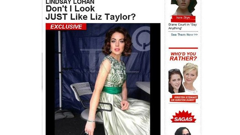 Lindsay Lohan como Taylor