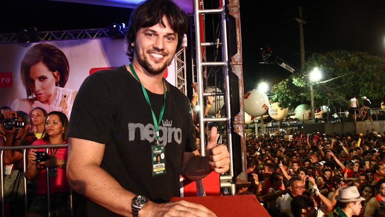 Fábio Faria sem Sabrina