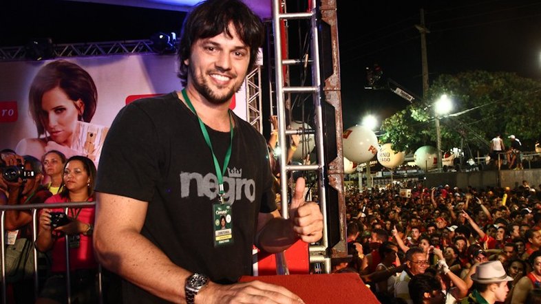 Fábio Faria sem Sabrina