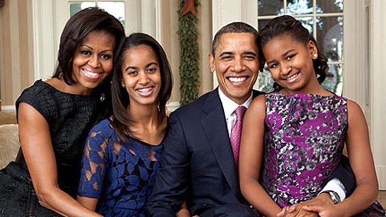 Barack Obama em família