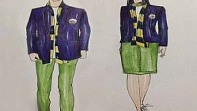 O uniforme olímpico
