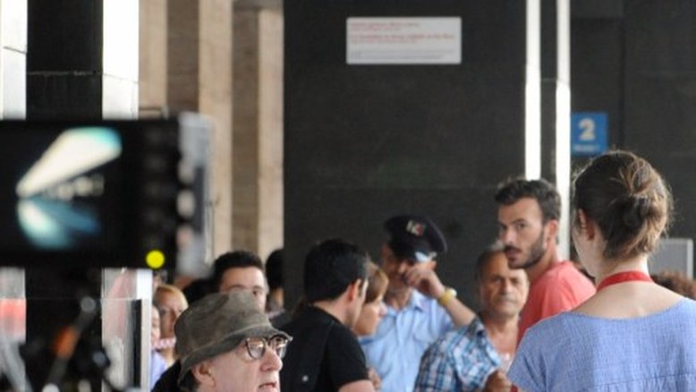 Woody Allen filma na Itália