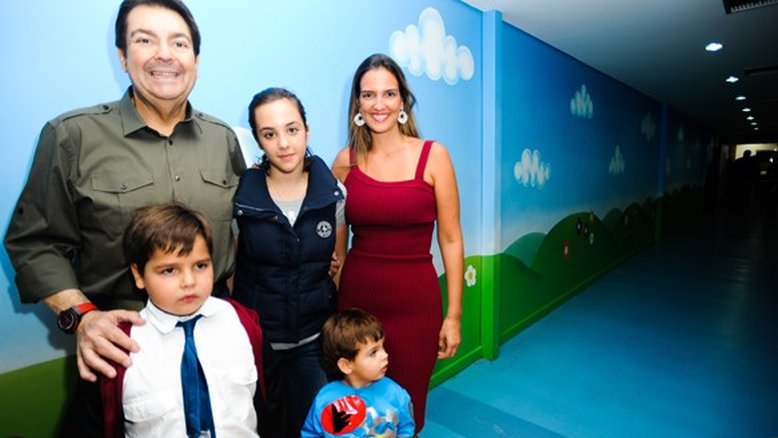 Filho de Faustão faz aniversário