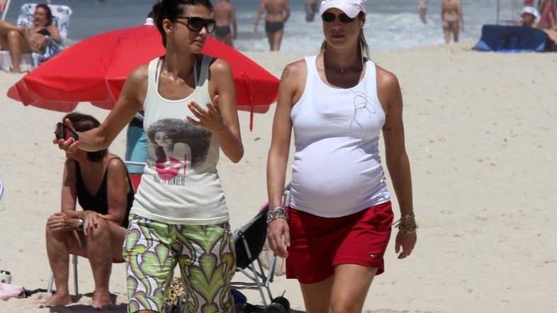 Luana Piovani: caminhada