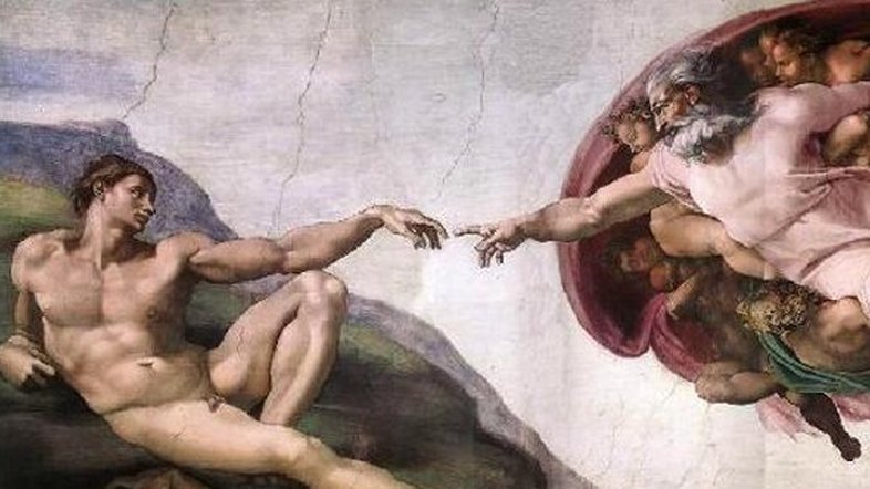 A estátua de gelo de Michelangelo