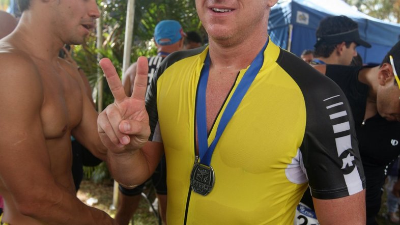 Luciano Huck no triathlon