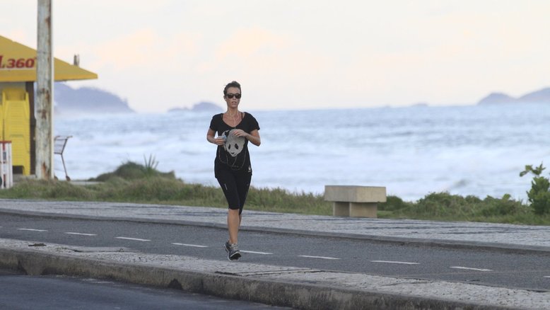 Juliana Didone na caminhada