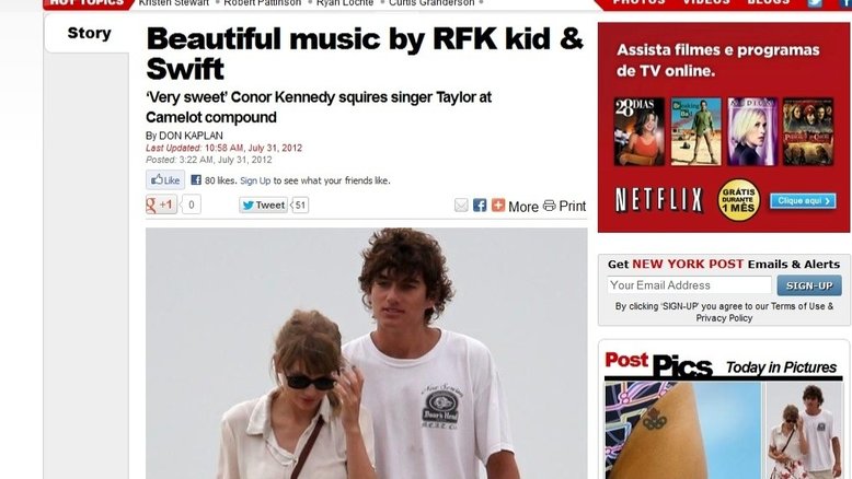 Taylor Swift e os Kennedy