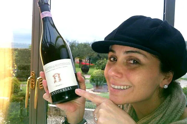 Giovanna Antonelli na Itália