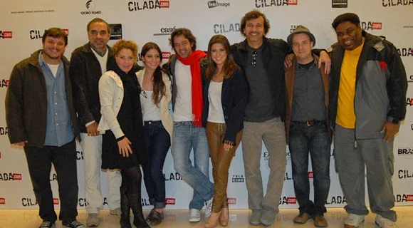 Elenco de "Cilada.com" reunido