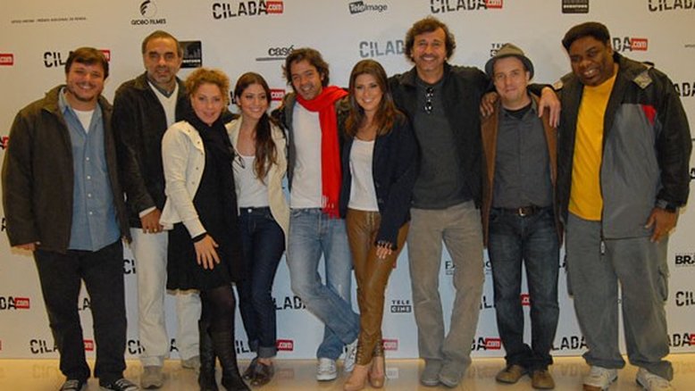 Elenco de "Cilada.com" reunido