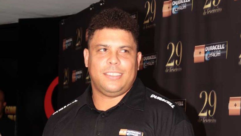 Ronaldo na noite em SP
