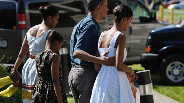 As férias da família Obama