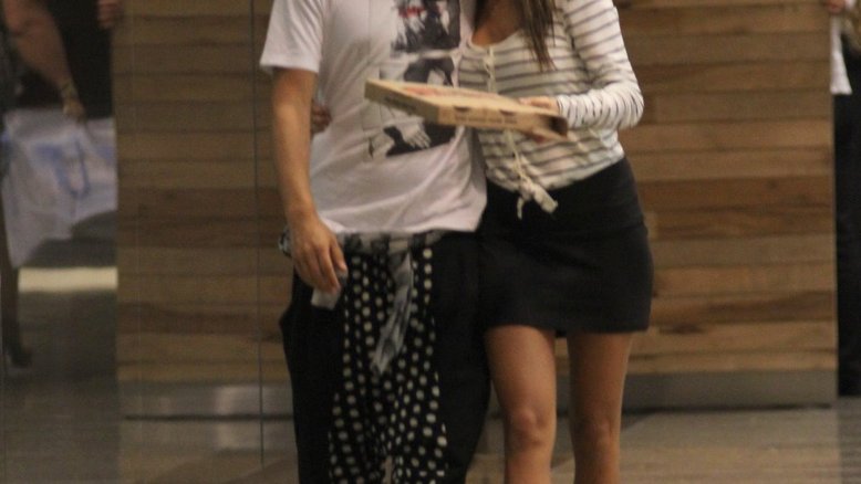 Paulinho e Thaila apaixonados