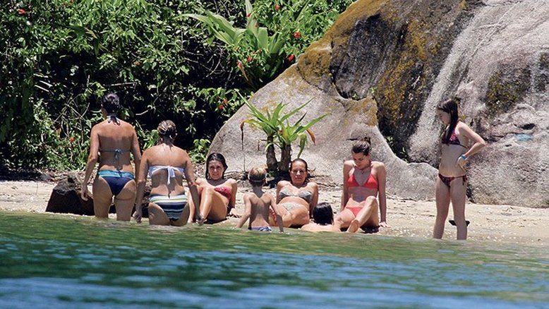 O casal Real no Rio