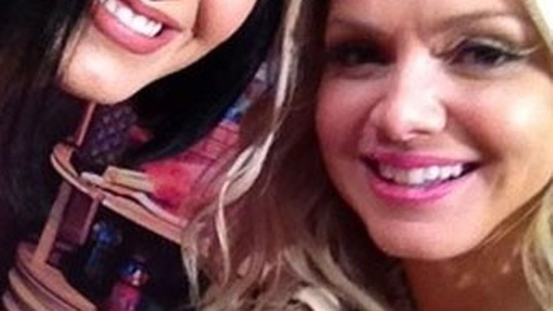 Eliana e Katy Perry