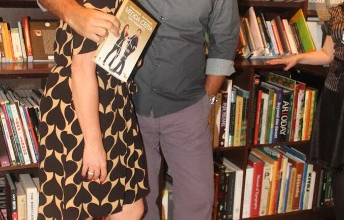 Zeca e Renata lançam livro em SP